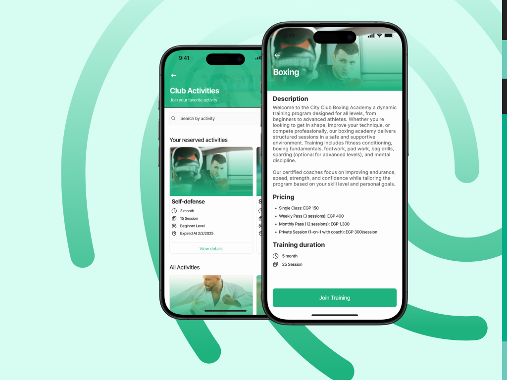 City Club Mobile Application