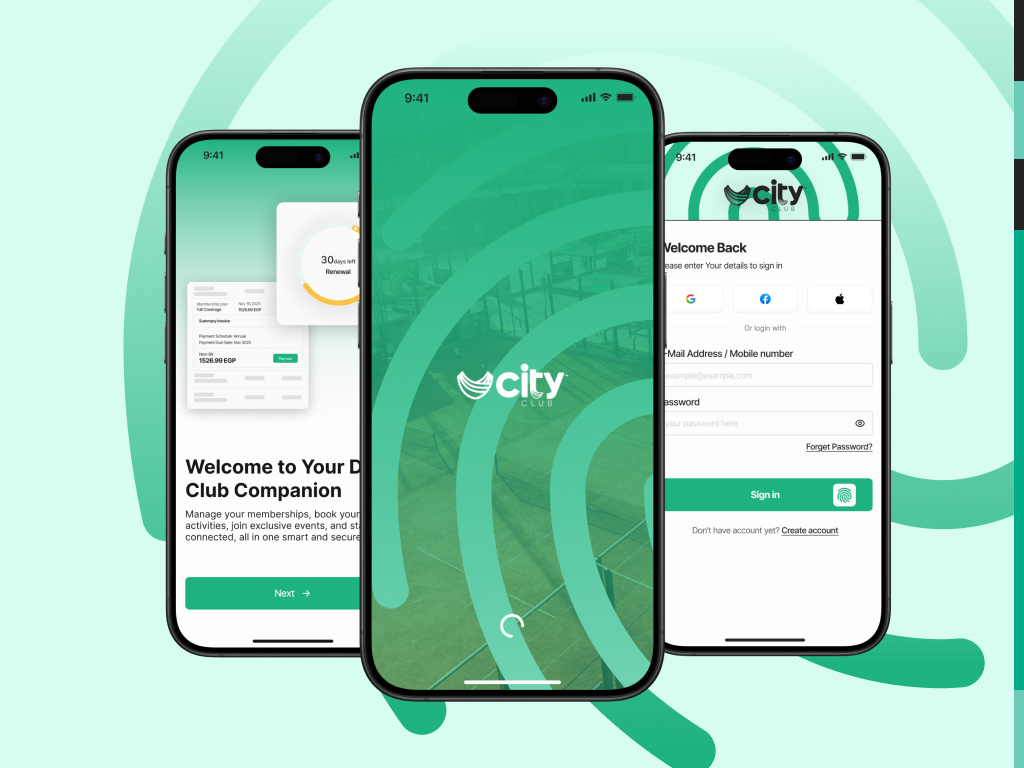 City Club Mobile Application - Image 1